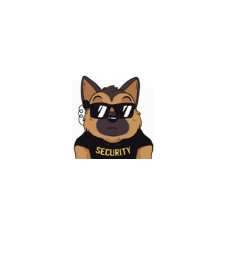 Ciobănesc german Security tricou amuzant cu Câine model gri pe tricou