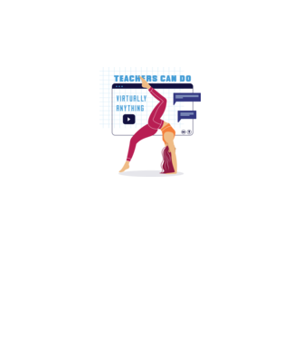 Fitness virtual model negru pe tricou