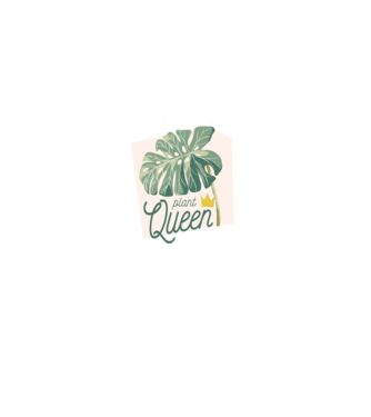 Plant Queen model alb pe tricou