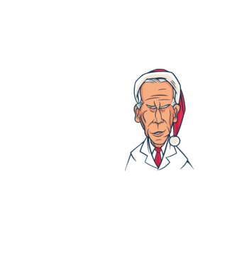 Crăciun Biden model galben neon pe tricou