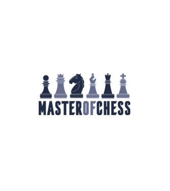 Master of Chess model alb pe tricou