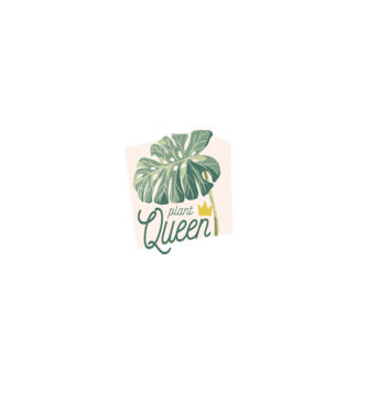 Plant Queen model gri pe tricou