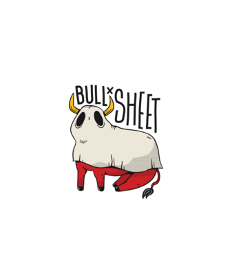 Bull sheet model verde de măr pe tricou