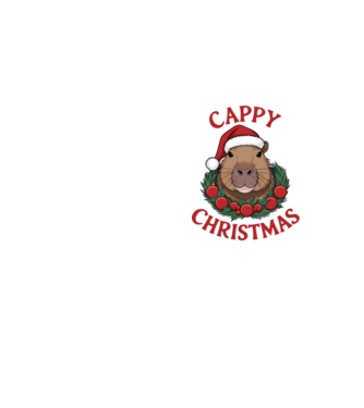 Cappy Christmas 2 model galben neon pe tricou