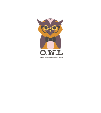 OWL - One wonderful Lad model dusty pink pe tricou