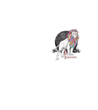 Leonicorn model galben neon pe tricou