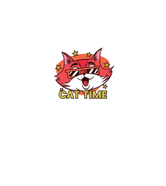 Cat Time Momentul pisicii model gri pe tricou