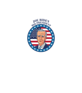 Joe Biden cel de-al 46-lea președinte al SUA model alb pe tricou