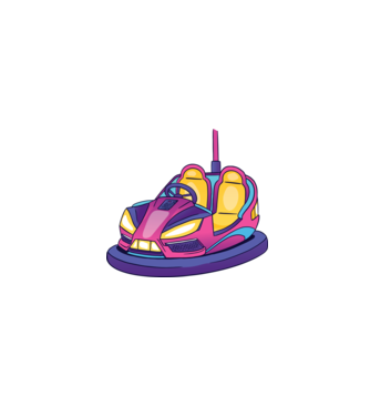 Dodgem model turcoaz pe tricou