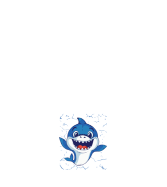 Baby Shark tricou drăguț cu rechin model negru pe tricou
