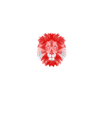 Red Lion model negru pe tricou