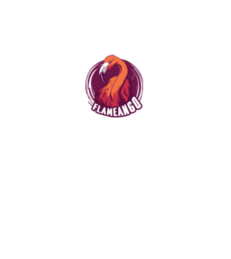 Flamingo model alb pe tricou