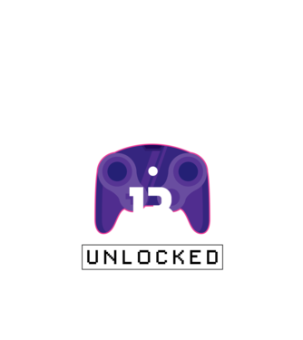 Level 13 Unlocked Gamer Birthday model negru pe tricou