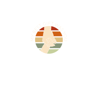 My Best Gift Was You model negru pe tricou