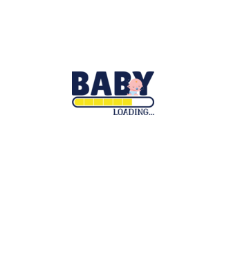 Baby is loading - tricou amuzant pentru mămici model nisipiu pe tricou