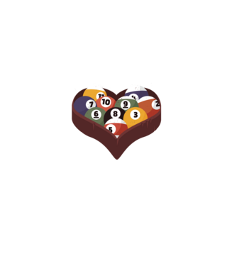 I break hearts - Biliard model kaki pe tricou