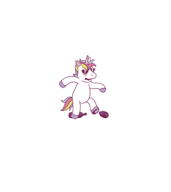 Mahmureală unicorn model gri pe tricou