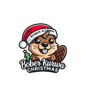 Bober Kurwa Christmas 1 model nisipiu pe tricou