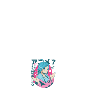 Tricou Anime model alb pe tricou