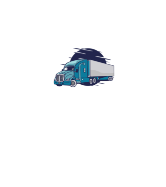 Tricou Șofer de camion model alb pe tricou