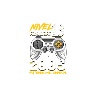 Nivel Finalizat 18  2005 model turcoaz pe tricou