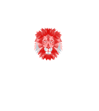 Red Lion model negru pe tricou
