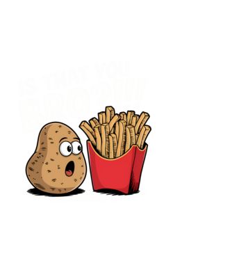 Is that you BRO?!! Negru model negru pe tricou