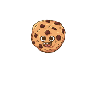 Cookie drăguț model gri pe tricou