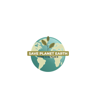 Să salvăm Pământul, nu există o altă planetă model negru pe tricou