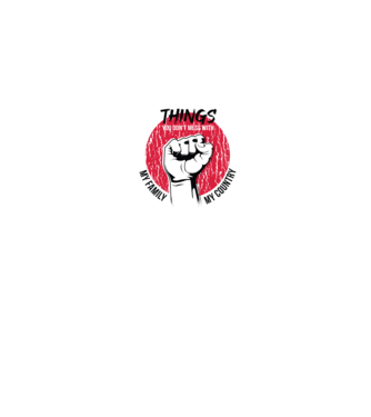 3 lucruri de care să nu te legi: Familia mea, țara mea și libertatea mea model roz pe tricou