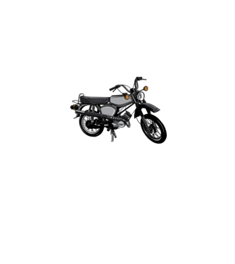 Motocicletă model gri pe tricou