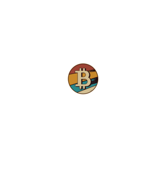 Mine your own business Bitcoin model albastru jeanși pe tricou