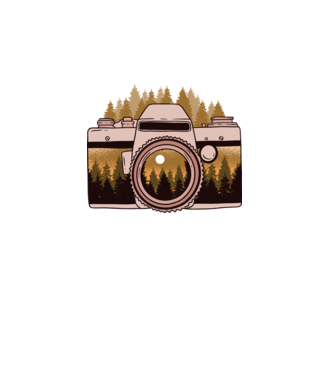 Natură Fotograf tricou fotograf model alb pe tricou
