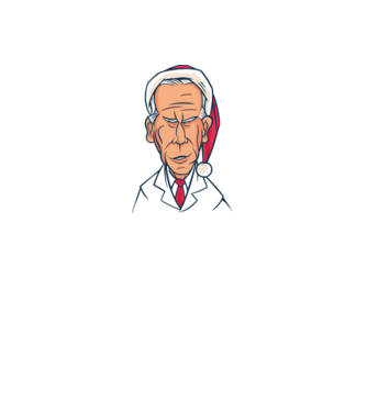 Crăciun Biden model negru pe tricou