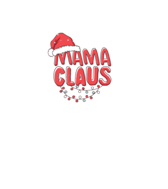 Mama Claus model roz deschis pe tricou