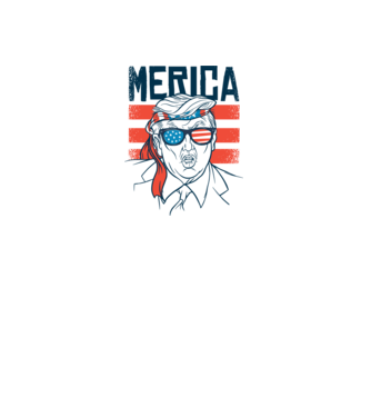 Merica Trump 2020 Usa model alb pe tricou