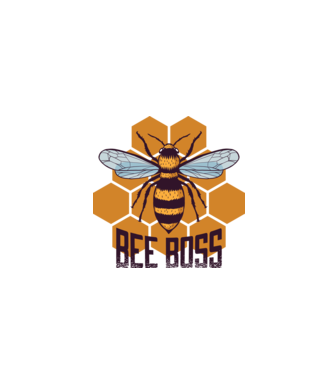 Bee Boss Șef Apicultor model alb pe tricou