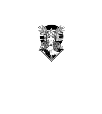 Zeița Valkyrie model gri pe tricou