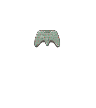 Controler Gamer Crăciun model alb pe tricou