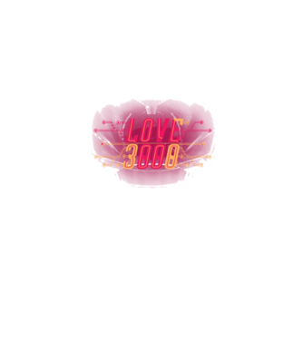 Love 3000 model albastru jeanși pe tricou