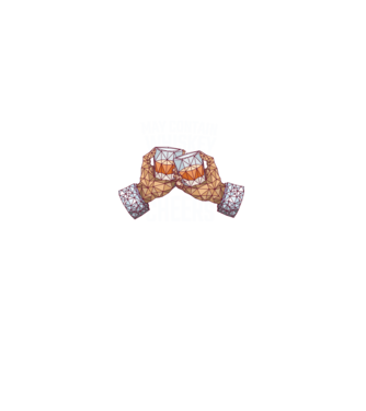Poate conține urme de whisky model negru pe tricou
