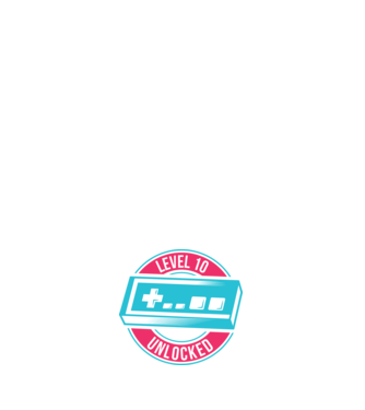 Level 10 Unlocked 10th Birthday model negru pe tricou