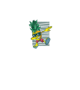 Ananas DAB dans model roz pe tricou