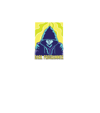 Dark Programmer model turcoaz pe tricou