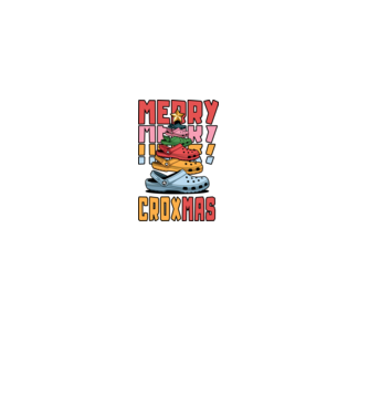 Merry Croxmas  model negru pe tricou