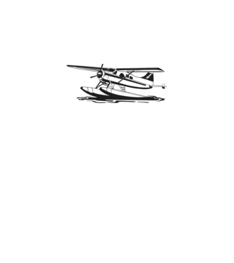 Hydroplane avion model alb pe tricou