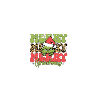 Merry Grinchmas model roz deschis pe tricou