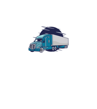 Tricou Șofer de camion model alb pe tricou