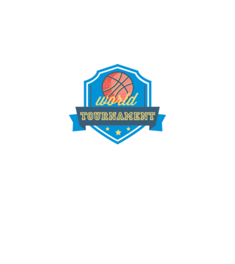 Basketball Tournament model negru pe tricou