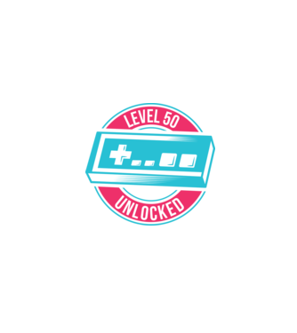 Level 50 Unlocked 50th Birthday model alb pe tricou